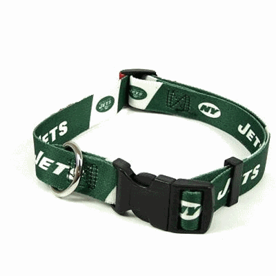 New York Jets Pet Dog Collar by Hunter, Xs