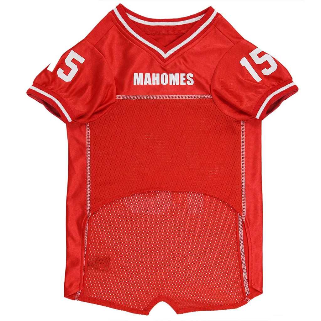 Patrick Mahomes NFL #15 Pet Dog Jersey by Pets First